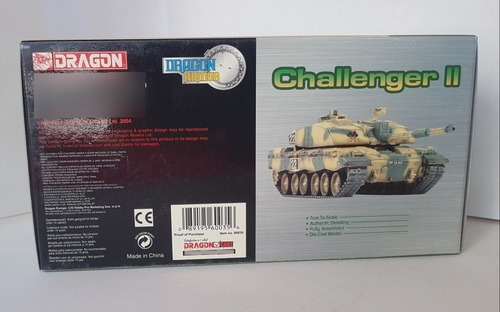 Tanque Challenger Ii Die Cast