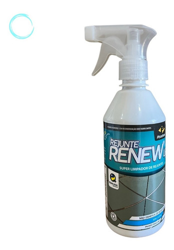 Limpa Rejunte De Porcelanato Granito Ceramica Renew Lp Pisoclean Com Ativo Biodegradavel E Borrifador 500ml 