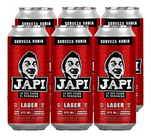 Japi Cerveza El Sixpack