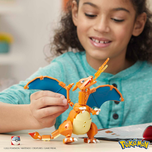 Figura De Construcción Mega Construx Pokémon Charizard