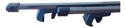 Barras Portaequipaje Transversal Acero 120cm C/llave Negras