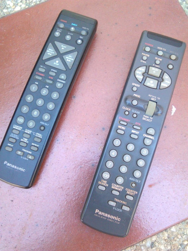 Imagen 3 de 6 de Control Remoto Para Vhs Panasonic