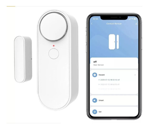 Sensor De Puerta Ventana Inteligente Alexa Y Google Apertura