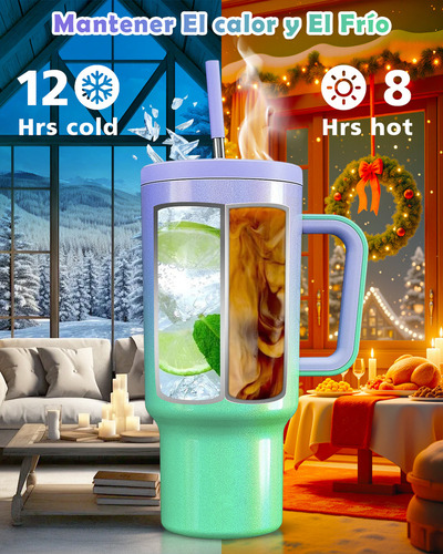 Vaso Térmico Taza 40oz Acero Inoxidable Con Calor/frí Topon