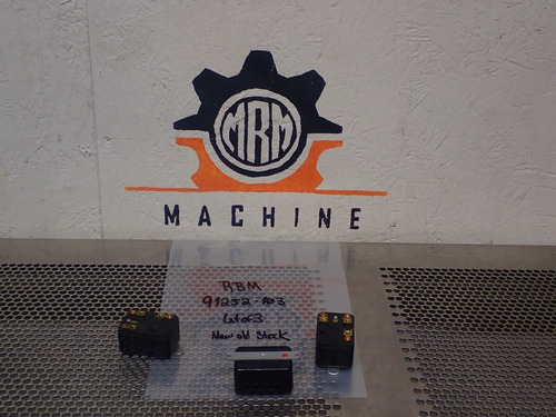 Rbm 91252-103 Relays New Old Stock (lot Of 3) See All Pi Zza