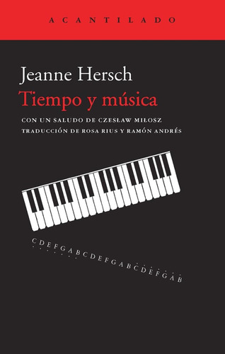 Tiempo Y Música, Jeanne Hersch, Ed. Acantilado