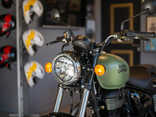 Royal Enfield Meteor 350 Matt Green 1er Service Gratis