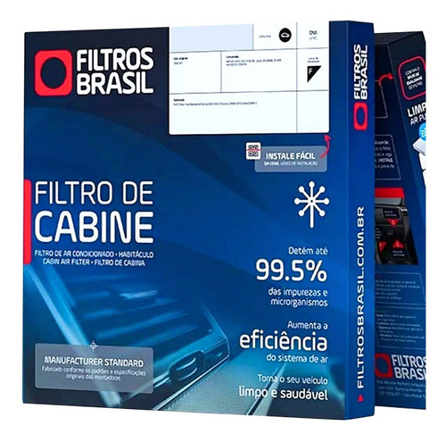 Filtro Cabine Ar Condicionado Nova Ecosport New Fiesta E Ka