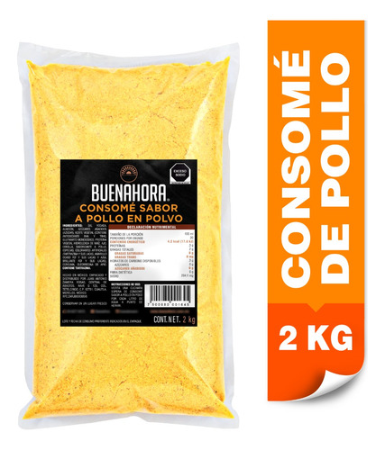 Consomé De Pollo En Polvo Excelente Calidad 2 Kg