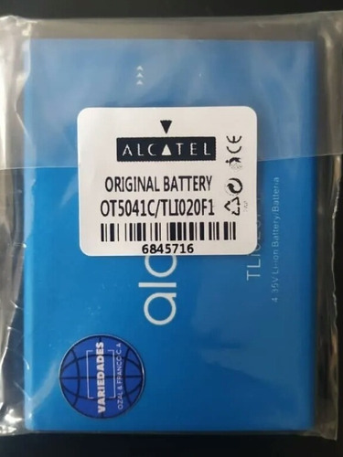Bateria Pila Alcatel Tetra Tli020f1 / Tli020f7 Ot5041