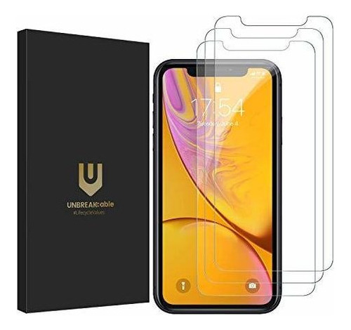 Protector De Pantalla Irrompible Para iPhone XR 61 (paquete