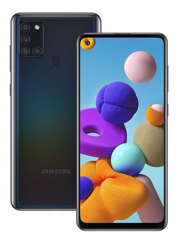 Celular Samsung Galaxy A21s 6.5  4gb 64gb Negro