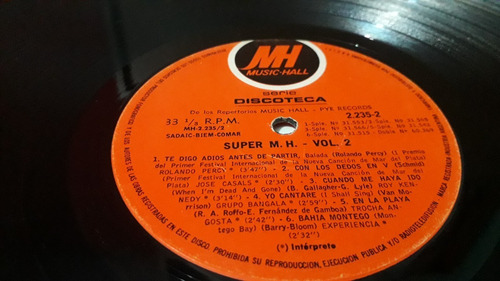 Vinilo Super Mh Volumen 2 (Usado)