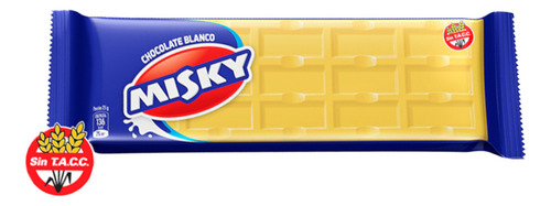 Chocolate Blanco Con Leche Misky Caja 21x50g