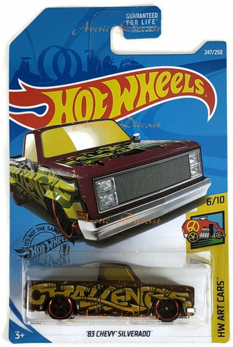 Hot Wheels - 06/10 - '83 Chevy Silverado - 1/64 - Fyc25