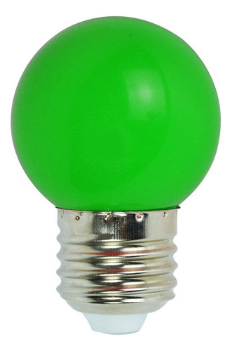 Lampara Gota Led 2w Guirnalda Deco Verde