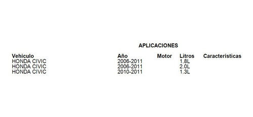 Imagen 2 de 2 de Condensador A/c Honda Civic 2007 1.8l Premier Cooling
