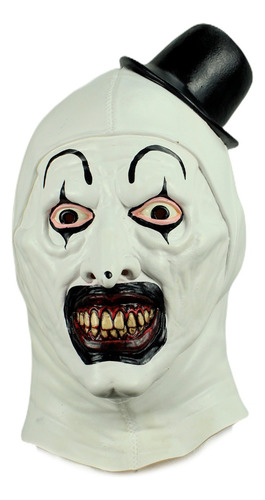 Máscara Art The Clown Blanco Russ Lukich