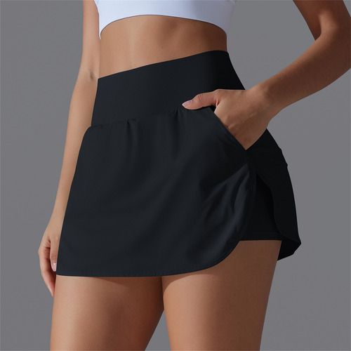 B 3003 Para Mujer, Cintura Elástica, Estilo Casual, Liso, De