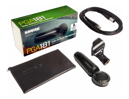 Micrófono De Condensador Shure Pga181 Xlr Pga 181 Versátil