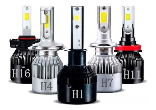 Kit Led Cree H1 H4 H7 H11 H16 6ta Generacion 12v 24v Premium