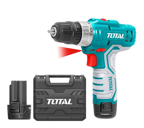 Total Tools Tdli1232 Taladro 12v 0,8-10mm Caja Mecanica 2vel