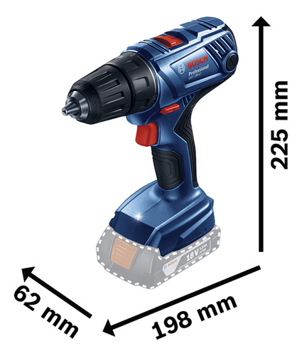 Taladro Ator Bosch Inal Mod: Gsr 180-li +1 Bat 2 Ah C/maleta
