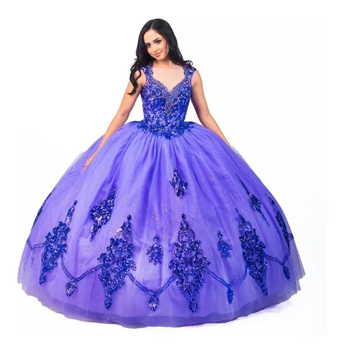 Vestido Quinceañera Glitter Aplicaciones Quince Años Xv Vestido Quinceañera Glitter Aplicaciones Quince Años Xv