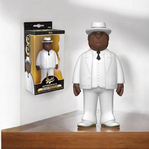 Funko Gold Biggie Smalls Figura De Vinilo Premium