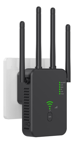 Extensor Wifi Potenciador Señal Inalambrico Pie Cuadrado Ghz