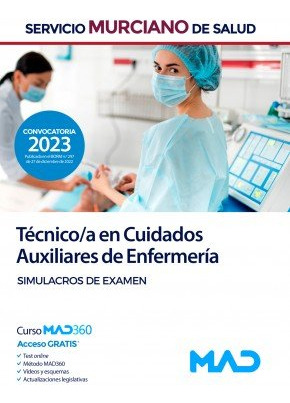 Libro Tecnico/a Cuidado Auxiliar De Enfermeria Murciano S...