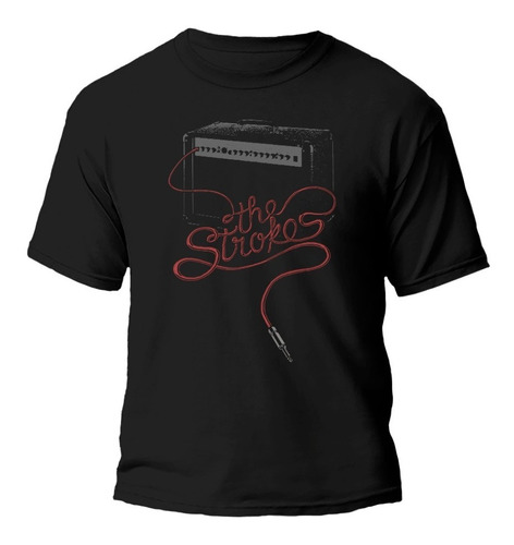 Remera The Strokes 100% Algodón 20/1 Premium