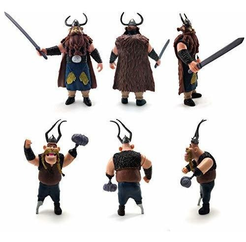 Película Cómo Entrenar A Tu Dragón 8 Piezas Figuras Hipo As