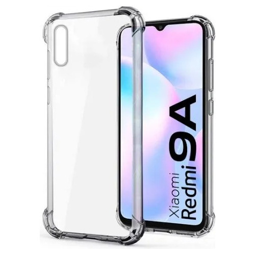 Estuche Forro Transparente Antigolpes Redmi 9a