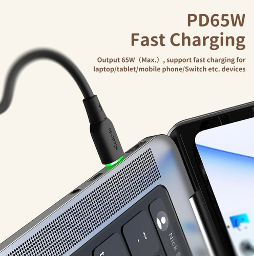 Cabo Mcdodo Pd65w Type C Para Type C 1,2m