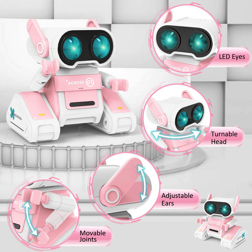 Juguetes Robot Recargables Con Control Remoto Y Música Para