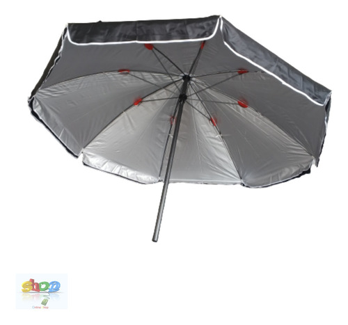 Parasol 3:20mts Alt Impermeable Doble Tela Doble Varilla 