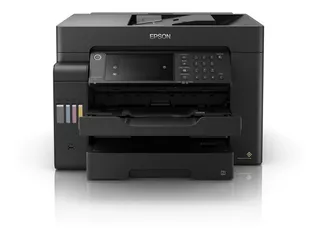 Impressora a cor multifuncional Epson EcoTank L15150 com wifi preta 220V