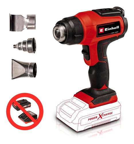 Pistola De Calor Inalambrica 18v Einhell 550 °c Sin Bateria