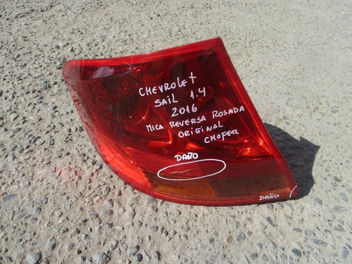 Foco Tras Chofer Dañado Chev Sail 1.4 2015  Mire Daños Lea