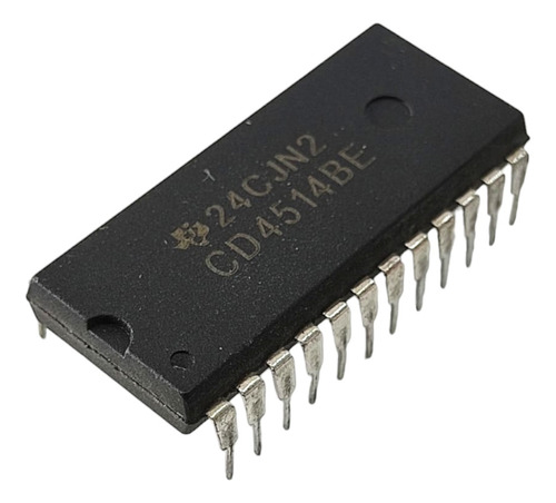 Circuito Integrado Line Decoder Dip-24 Cd4514be