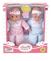 Comprar Muñecos Bebotes Bebe Mellizos 32 Cm - Baellar