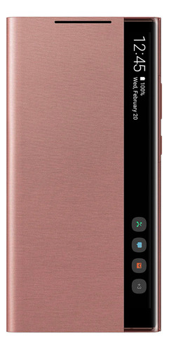 Funda Case Galaxy Note 20 Ultra S-view Flip Cover Original