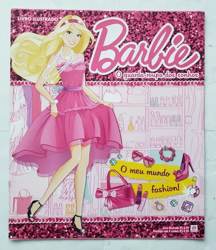 Livro O Guarda Roupa Da Barbie