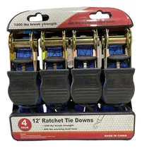 Comprar 4 Eslingas Ratchet Tie Down Envío 