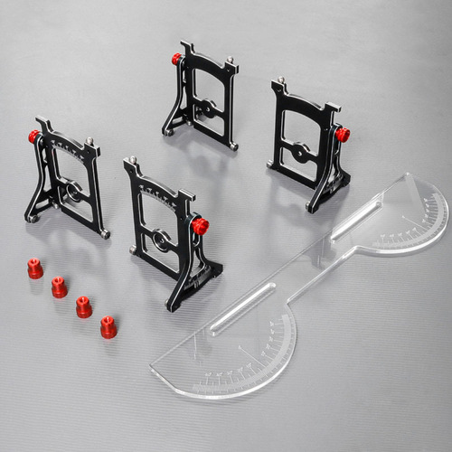 Gauge 1/10 Rc Herramienta De Configuración De Coche Rojo