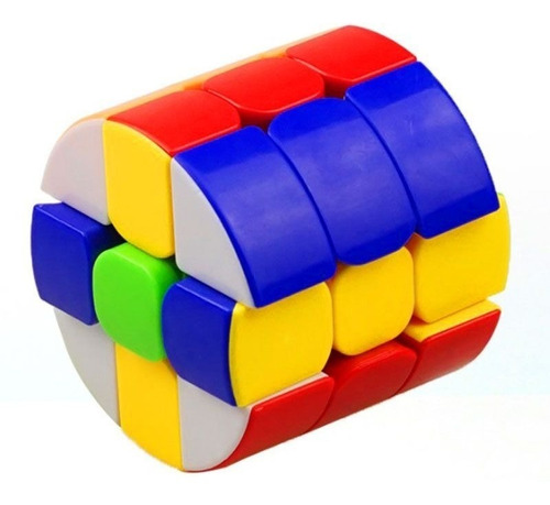 Cubo Heshu Cilindro 3x3 - Cubo Rubik Original + Lubricante