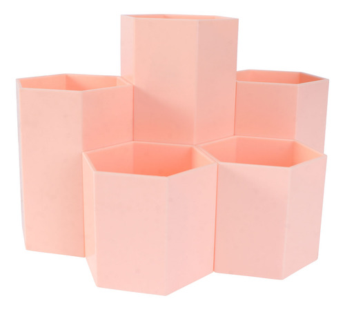 Caja De Almacenamiento De Escritorio Con Soporte Hexagonal P
