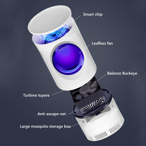Usb Mosquito Assassino Mosquito Armadilha Indoor Fly Catcher