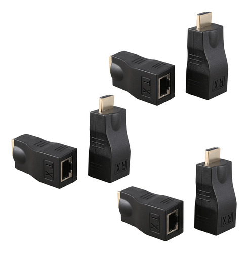 Extensor 6x 4k 3d 1.4 30 M Extensor A Rj45 Sobre Cat 5e/6 Ne